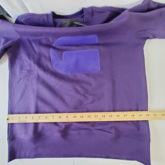 G-Star Raw Men's Logo Sweater Med Oversized Long Sleeve Graphic Sweatshirt NEW - Picture 8 of 13